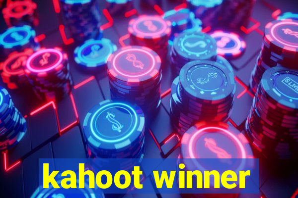 kahoot winner